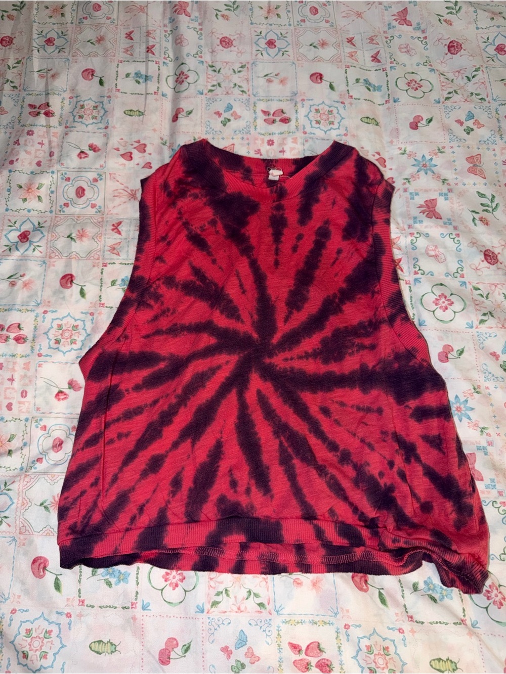 Free People tie dye muscle tank
